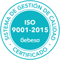 Gebesa — Certificado ISO 9001-2015 — Sistema de Gestión de Calidad