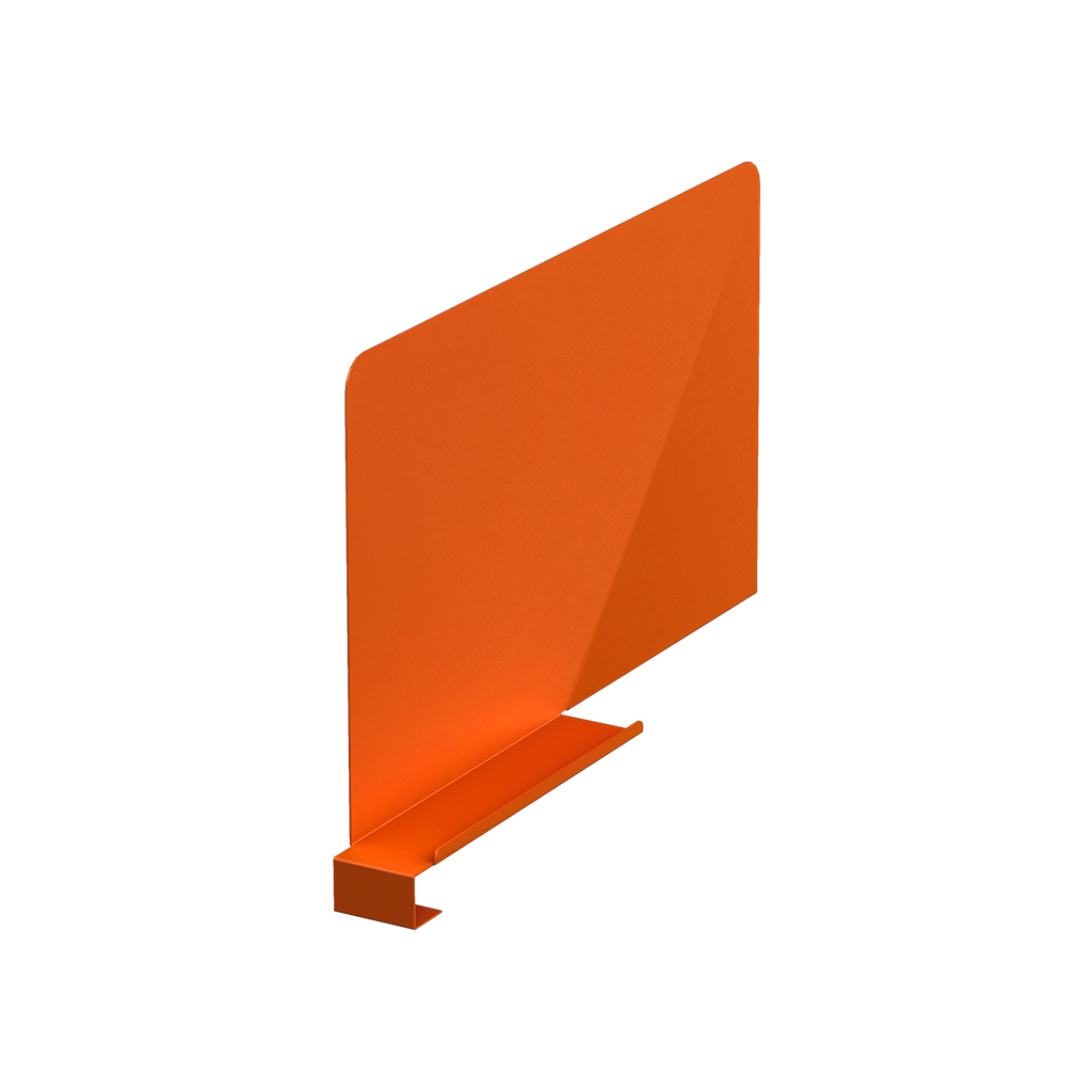 Metal freestanding screen
