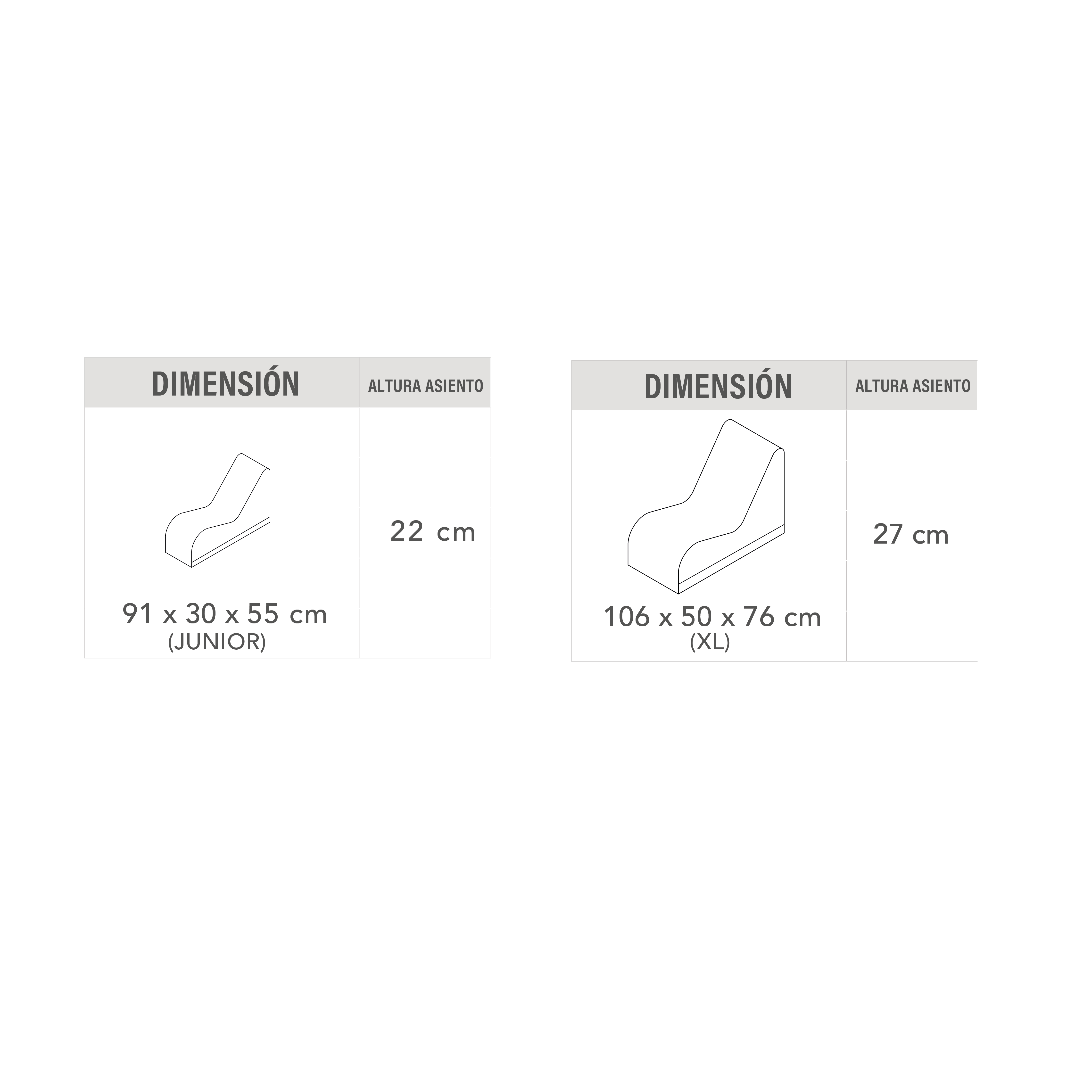 Listado silla anderson