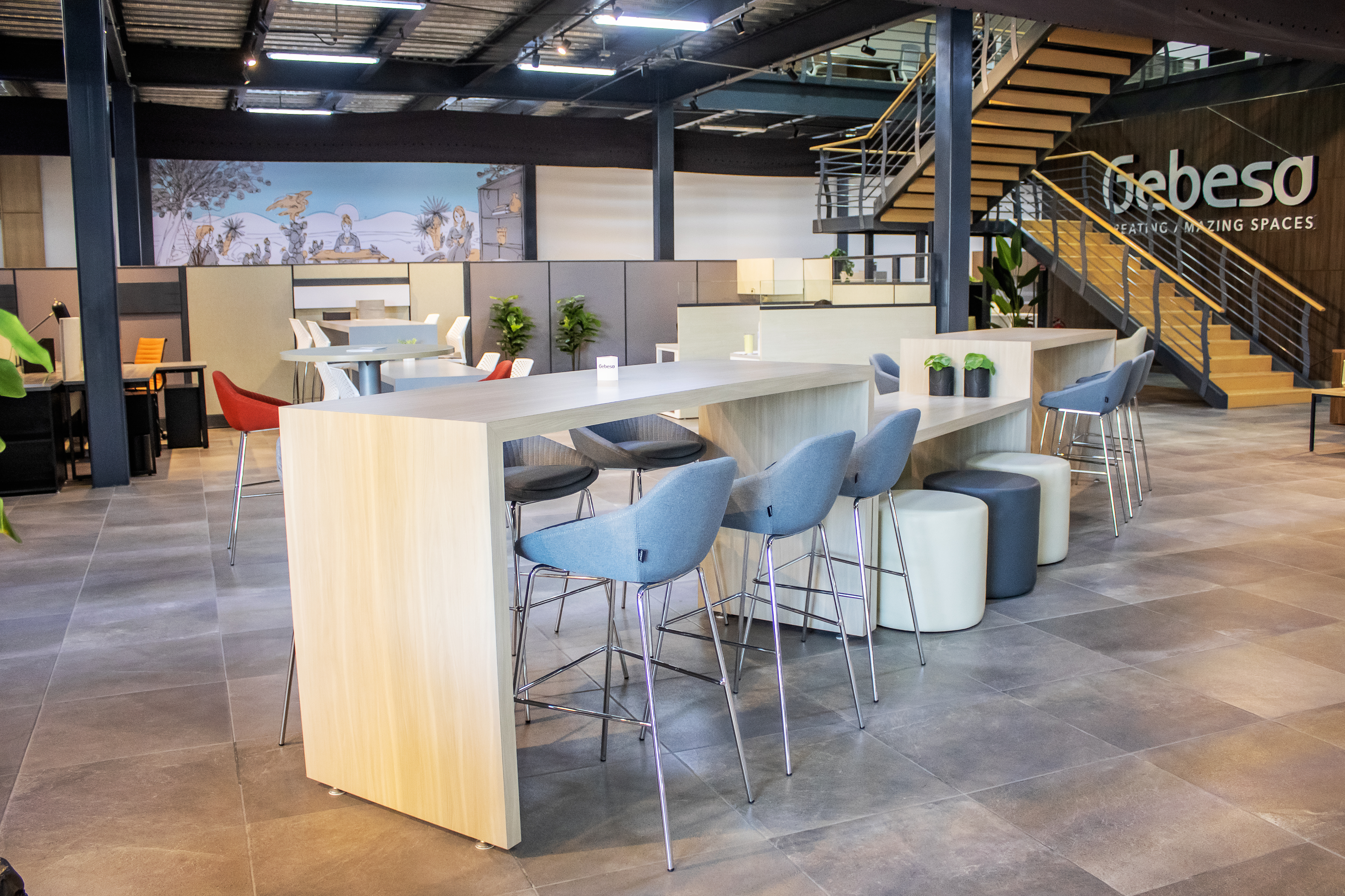 Interior Showroom Gebesa La Laguna