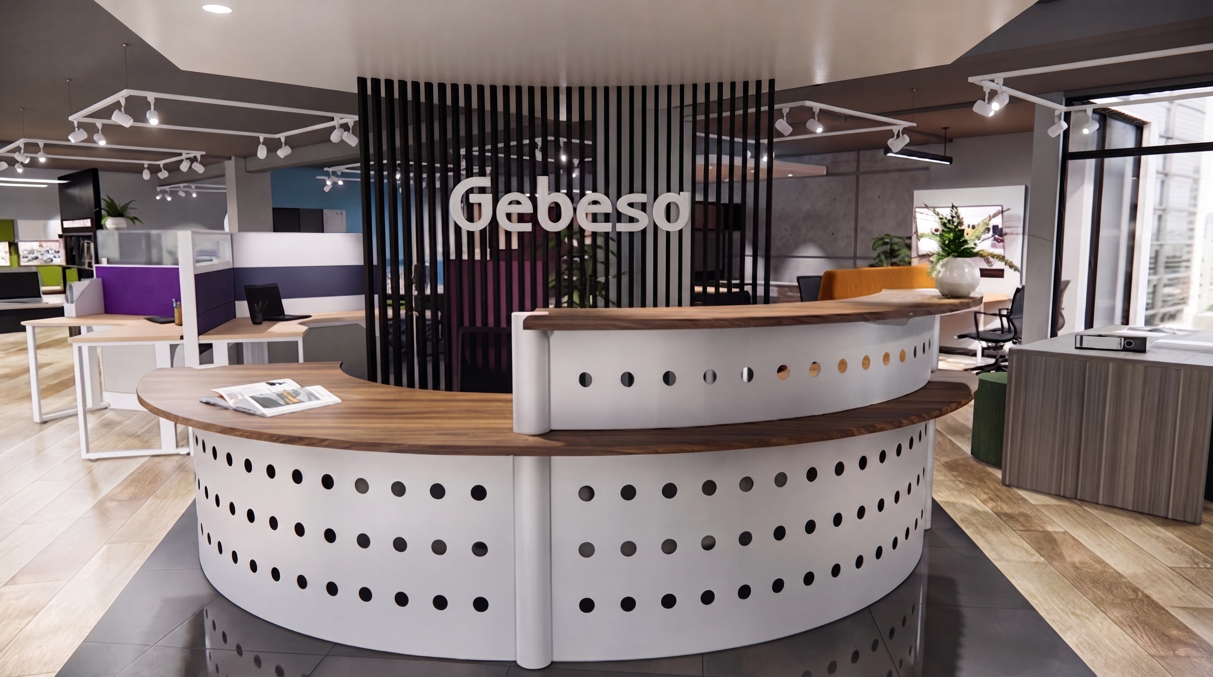 Interior Showroom Gebesa Querétaro
